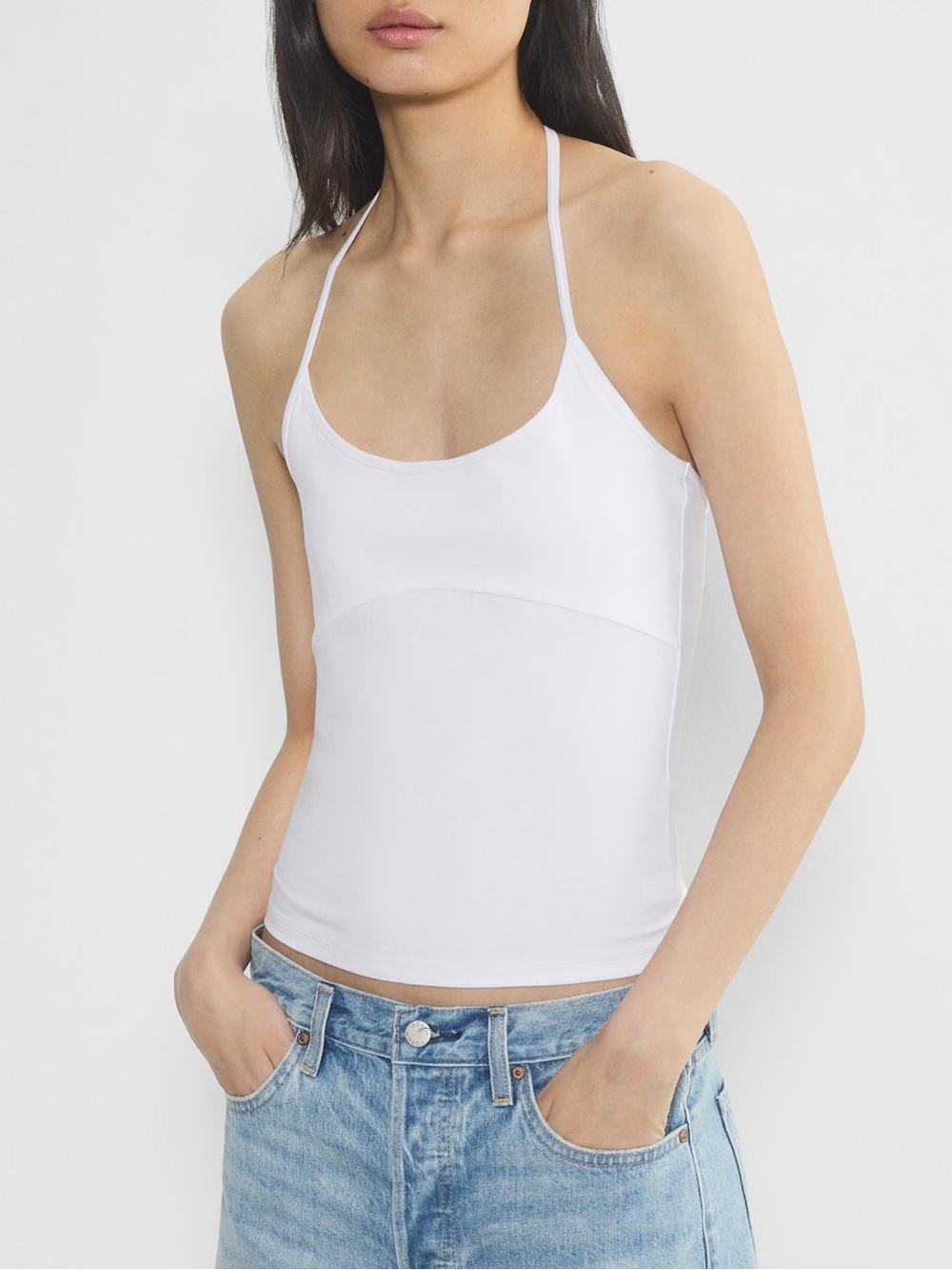 TNA Aritzia Chill Entourage Halter Tank